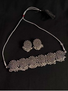 Oxidised Necklace